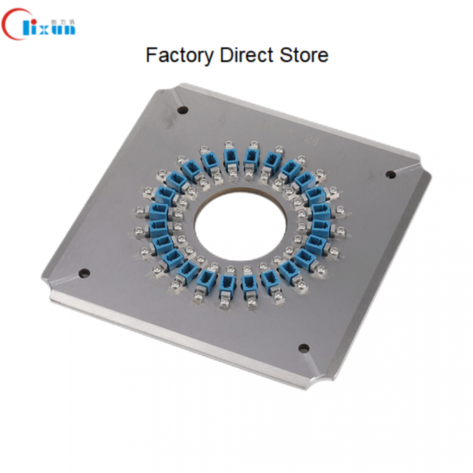 LC UPC สายไฟเบอร์ออปติก โพลีชิ่ง ฟิกชั่น - ภาพด้านข้าง