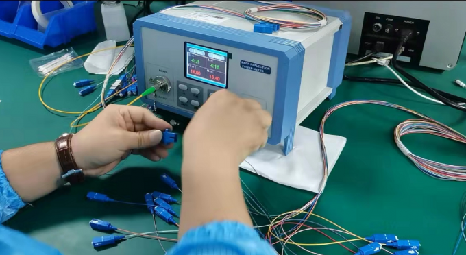 ILRL ผลการทดสอบสําหรับสายเชื่อมไฟเบอร์ออปติก