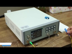 สายไฟเบอร์ออปติก ปลายหน้า วิดีโอตรวจสอบ ไมโครสโกป อุปกรณ์การผลิตสายพับ