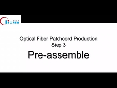 IEC Standard SC PC Fiber Patch Cord Connectors สําหรับเครื่องกระโดดไฟเบอร์ขนาด 0.9/2.0/3.0 มิลลิเมตร