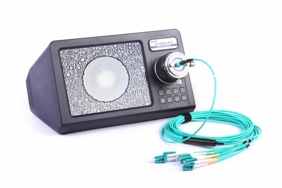 คุณภาพ  MPO MTP LC SC FC ST Detector Patch Cord Pigtail Jumper Production End Face Fiber Optic Inspection Microscope โรงงาน