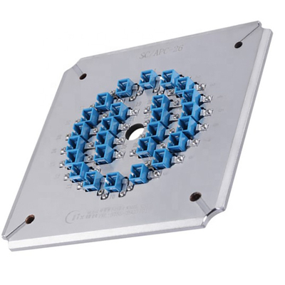จิ๊กขัดไฟเบอร์ออปติก 24 พอร์ตสำหรับ SC APC Connector Grinding