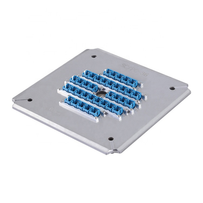 SC PC Connector Patch Cord อุปกรณ์ขัดไฟเบอร์ 36 Port Holder