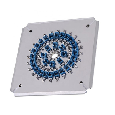 32 พอร์ต SC / PC Connector แผ่นขัดไฟเบอร์ออปติกสแตนเลส S136