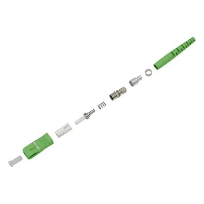 ตัวเชื่อมต่อสายแพทช์ไฟเบอร์ 0.9 มม. 2.0 มม. 3.0 มม. ประเภท SC APC สำหรับ FTTX