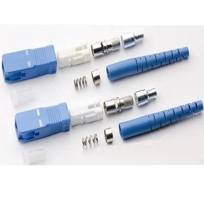 FTTH OEM ตัวเชื่อมต่อไฟเบอร์ออปติก 3 มม. Simplex Dual SC UPC APC