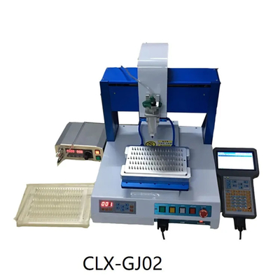 เครื่องผลิตสายแพทช์ไฟเบอร์ CLX-DJ02 การฉีดอีพ็อกซี่อัตโนมัติ