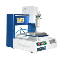 เครื่องผลิตสายแพทช์ไฟเบอร์ OEM ODM เครื่องจ่ายกึ่งอัตโนมัติ \