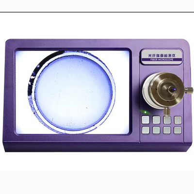 กล้องจุลทรรศน์ไฟเบอร์ออปติก CLX-7000 3W ใช้งานสะดวกสำหรับ Endface Inspector 400x