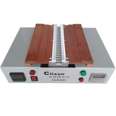 SC LC FC ST Connector เตาอบบ่มไฟเบอร์ออปติกแนวตั้ง กำลังไฟ 800W