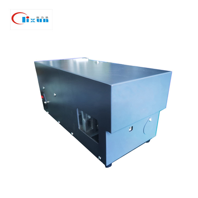 อัตโนมัติ FTTH Flat Drop Cable Patch Cord Cutting Stripping Machine สําหรับสายการผลิต