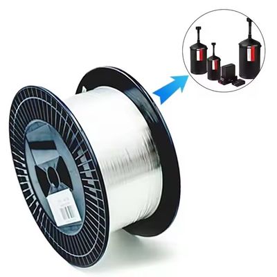 G657A2 ไฟเบอร์ออปติกเปลือยโหมดเดี่ยว 0.25 มม. ทนทานต่อโค้งบางเฉียบสำหรับการใช้งาน FTTH และโดรน