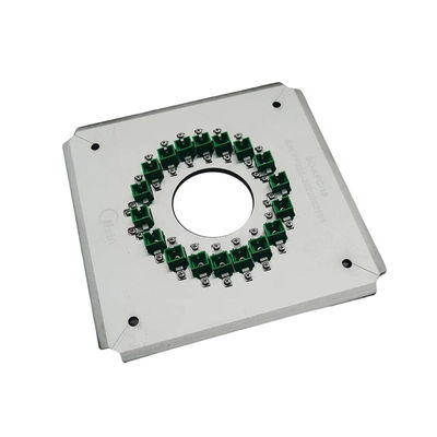 26 Core SC APC Polishing Fixture with APC Return Loss ≥60dB and Insertion Loss ≤0.20dB for FTTH Use