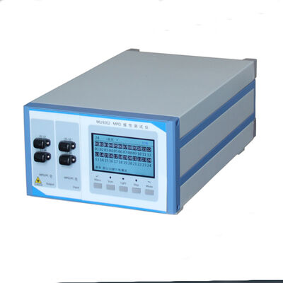 Chuanglixun CLX-MU9202 MPO Polarity Tester สําหรับ 12/24/48 Core MPO/MTP Fiber Optic Patch Cords พร้อมวิเคราะห์พลังงานและขั้วโลก 110V/220V