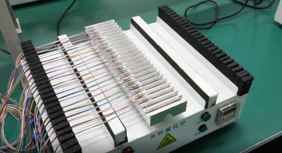 CLX-D02 เปลือกอบปรับความแข็งของเอโปซิคไซจากไฟเบอร์ออปติกส์ สําหรับ 100 ใบขีดดินเซรามิกที่มีช่วงอุณหภูมิ 20-300 °C และความละเอียด 1 °C