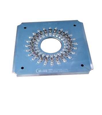 เครื่องปรับปรุงการเคลือบเส้นใยเหล็กไร้ขัด S136 ที่แข็งแรงสําหรับสายเชื่อม ST มีสายเชื่อม 24 ช่องในวงจรหนึ่งและการสูญเสียการใส่ ≤0.20dB