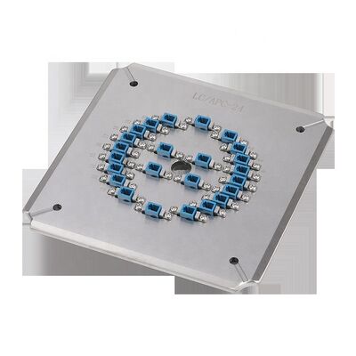 หน้าปลายเคลือบที่มีคุณภาพสูงและข้อมูล 3 มิติ LC APC สายไฟเบอร์ออปติกส์เคลือบ