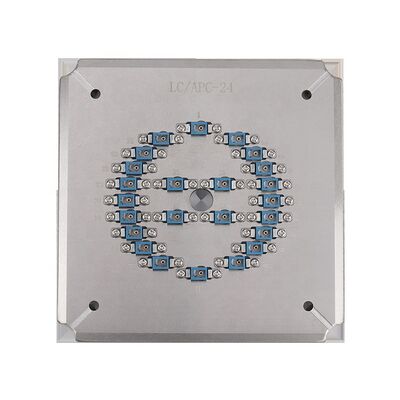 หน้าปลายเคลือบที่มีคุณภาพสูงและข้อมูล 3 มิติ LC APC สายไฟเบอร์ออปติกส์เคลือบ