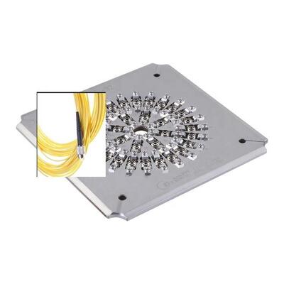 32 Port FC PC สายเชื่อมไฟเบอร์ออปติก การเคลือบชุดด้วยสแตนเลสที่แข็ง S136 และโครงสร้าง IPC