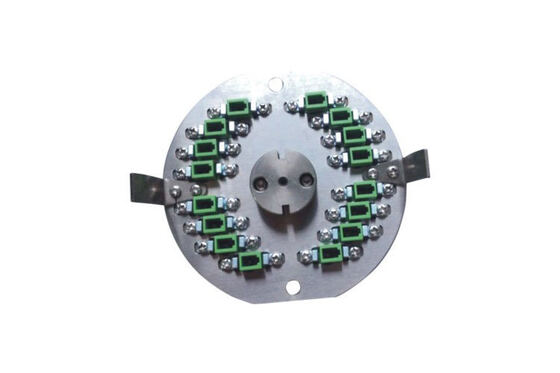 เครื่องเคลือบ LC UPC สแตนเลสที่แข็งแรง ด้วยความจุ 16 เครื่องเชื่อม และอัตราการผ่าน 3D 100%