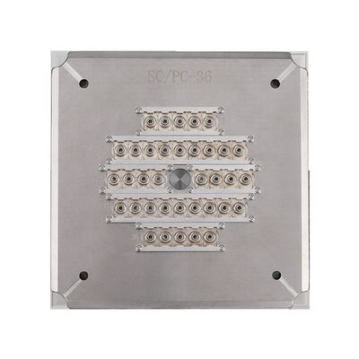 สแตนเลสที่แข็ง S2316 สายไฟเบอร์ออปติก จิ๊กเลี้ยวสําหรับ FC Connectors ด้วยความจุ 24/32/36 และความสูญเสียการใส่ ≤0.20dB