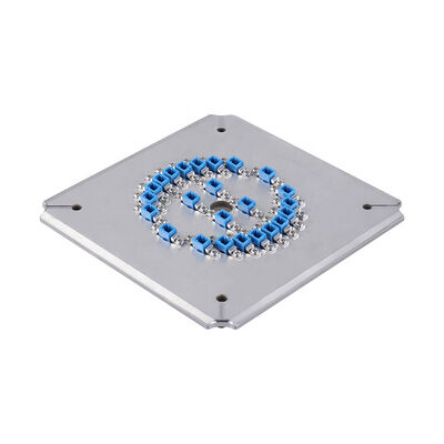 เครื่องเคลือบ LC-APC 24 หลักด้วยสแตนเลส S2316 สําหรับเคลือบไฟเบอร์ออปติกประสิทธิภาพสูง