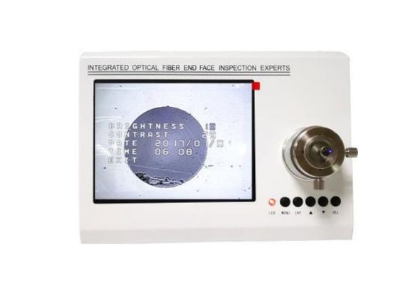10000Hrs 400X Fiber Patch Cord Manufacturing Machine กล้องจุลทรรศน์ตรวจสอบไฟเบอร์ Endface