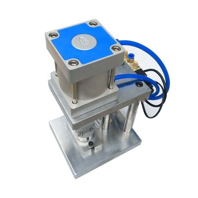 SC LC FC ST MU เครื่องผลิตสายแพทช์ไฟเบอร์แนวตั้งเครื่องจีบแบบนิวเมติก Pneumatic