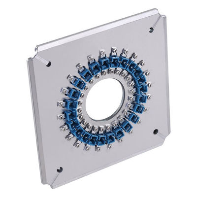 24 Ports SC UPC Connector ขัดติดตั้ง Jig Heat Treatment สำหรับ Fiber Polisher