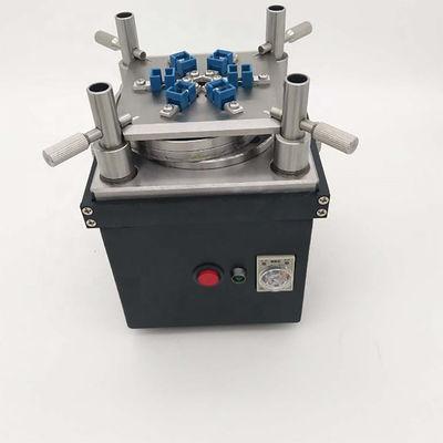 เครื่องขัดไฟเบอร์ออปติกแบบใช้มือถือขนาดเล็ก 12V สำหรับขั้วต่อไฟเบอร์ออปติก