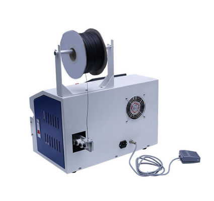 เครื่องผูกสายไฟเบอร์ออปติก 50-150 มม. อุปกรณ์ม้วนกึ่งอัตโนมัติ AC220V