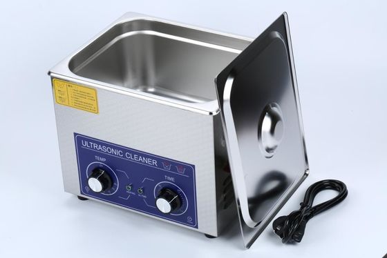 CE / FCC Fiber Fixtures เครื่องทำความสะอาดอัลตราโซนิก 9L อุปกรณ์ล้างอัลตราโซนิก