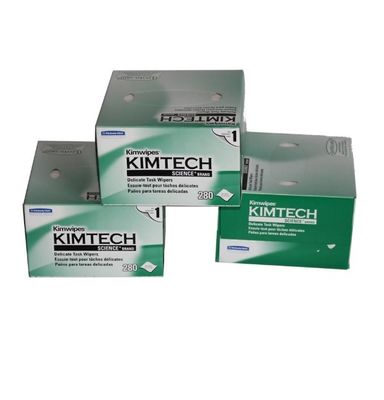 เครื่องมือทำความสะอาดสายไฟเบอร์ออปติกแบบไร้ฝุ่นที่ดูดซับได้สูง 280PCS / Box