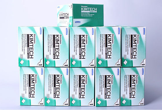 เครื่องมือทำความสะอาดสายไฟเบอร์ออปติกแบบไร้ฝุ่นที่ดูดซับได้สูง 280PCS / Box