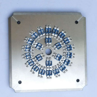 โครงสร้าง IPC ไฟเบอร์ออปติก Fixture, Polishing Jig สำหรับ Fiber Core Optical Machine