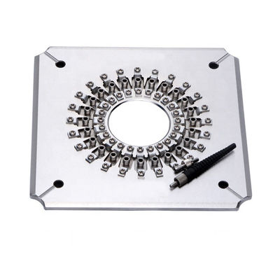 24 Connectors SMA905 Polish Jig, Fiber Polishing Plate Long Service Life