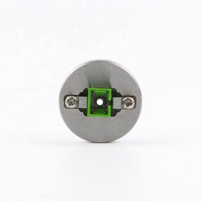 ตัวเชื่อมต่อ SC สายแพทช์ไฟเบอร์ออปติกขัดฟิกซ์เจอร์ Ferrule Puck Hand Use