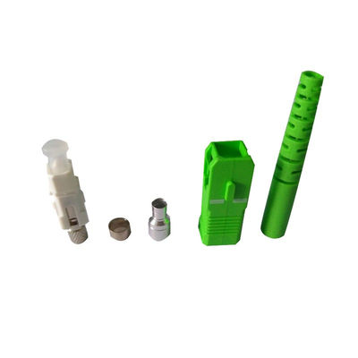 มัลติมีเดีย Multimode Fiber Patch Cord Connectors ตัวเชื่อมต่อ Apc Sc
