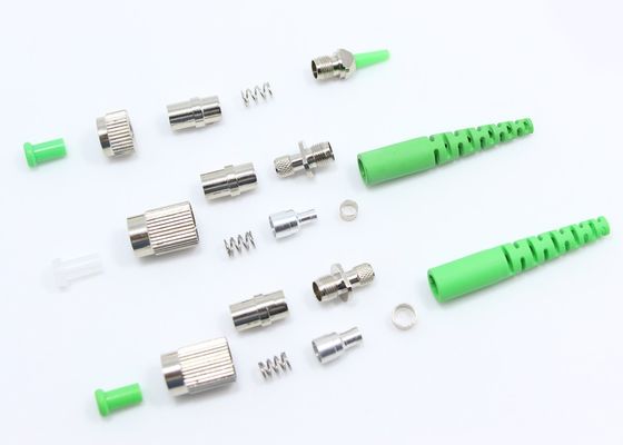 ตัวเชื่อมต่อสายแพทช์ไฟเบอร์ CATV SM MM ตัวเชื่อมต่อที่รวดเร็ว Sc Upc 500 รอบการจับคู่