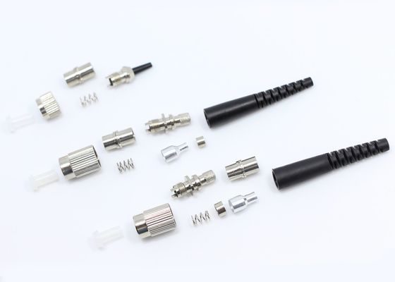 สายเคเบิล FTTB FTTH ที่รวดเร็วตัวเชื่อมต่อไฟเบอร์ออปติก Fc 1310/1550nm ความยาวคลื่น