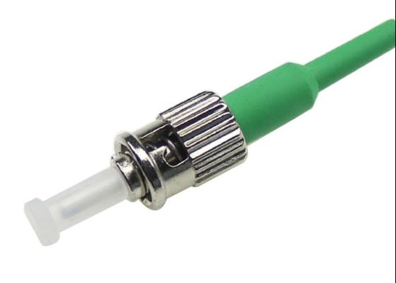 ตัวเชื่อมต่อสายไฟเบอร์ FTTH ตัวเชื่อมต่อไฟเบอร์ออปติก ST พร้อม Boot 0.9 มม