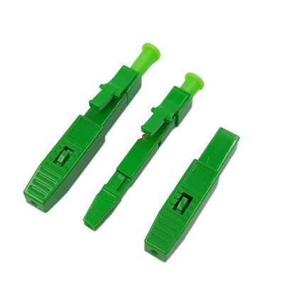 ช่องเสียบสายไฟเบอร์ออปติก Fast ที่ติดตั้งได้สนามพลาสติก FTTH Lc / Upc Military Use