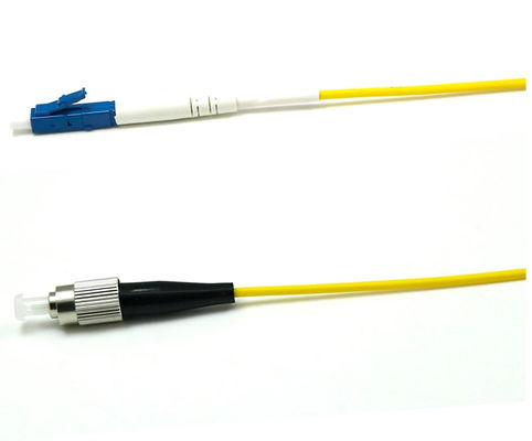SM 2.0mm Lc Fc สายไฟเบอร์ออปติกจัมเปอร์ไฟเบอร์โหมดเดี่ยว