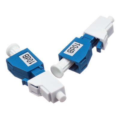 LC / UPC 5dB Simplex SM ตัวลดทอนสัญญาณไฟเบอร์ออปติก MM 1300nm ความยาวคลื่น