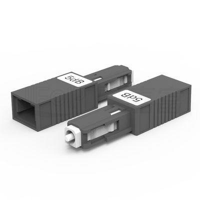 ตัวเชื่อมต่อแบบคงที่ MU/UPC ตัวลดทอนไฟเบอร์ออปติก Ftth โหมดเดียว 1dB 25dB