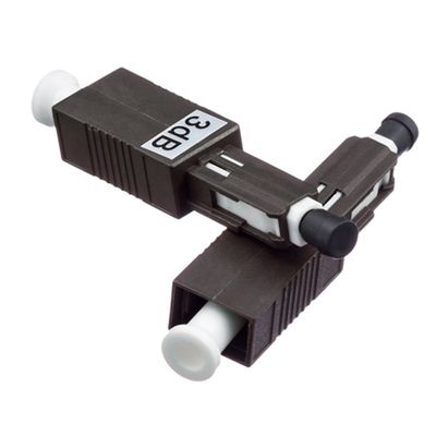 ตัวเชื่อมต่อแบบคงที่ MU/UPC ตัวลดทอนไฟเบอร์ออปติก Ftth โหมดเดียว 1dB 25dB