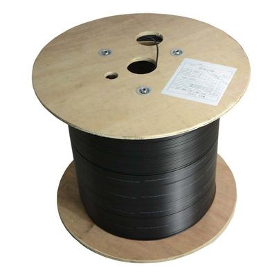 FRP Outdoor Steel Messenger Wire, G657 FTTH 2 4 1 สายเคเบิลใยแก้วนำแสงหลัก