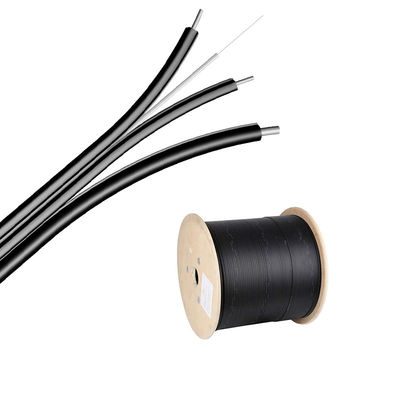FRP Outdoor Steel Messenger Wire, G657 FTTH 2 4 1 สายเคเบิลใยแก้วนำแสงหลัก