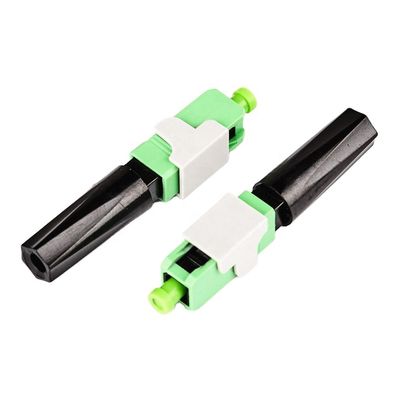 50mm Fast Connect Fiber Connectors, Sc Apc Quick Connector สำหรับ FTTH Drop Bow Cable