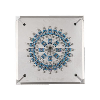 32 พอร์ต SC UPC Connector ชุดขัดไฟเบอร์ออปติกติดตั้งได้เร็วขึ้น Fast
